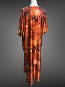 Silk Kaftan With Print FW20610