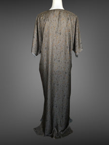 Silk Key Pattern Kaftan FW20960