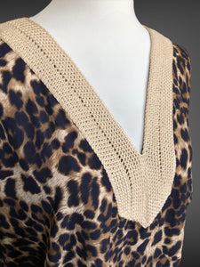 Leopard Pattern Kaftan FW20910