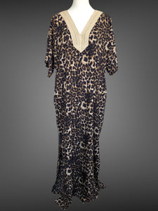 Leopard Pattern Kaftan FW20910