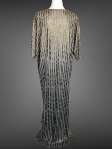 Metallic Pattern Kaftan FW20810