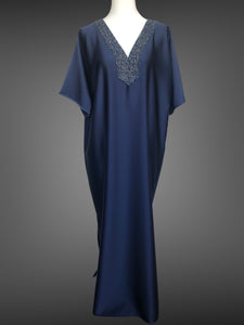 Crepe Satin Kaftan FW201050