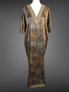 Silk Kaftan with Print FW20660