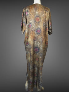 Silk Kaftan with Print FW20660