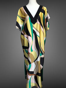 Silk Crepe Kaftan FW20740