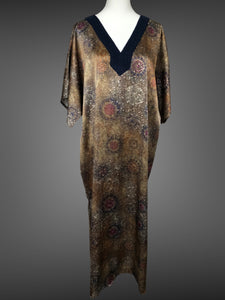 Silk Kaftan with Print FW20660