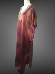 Silk Kaftan with Print FW20650