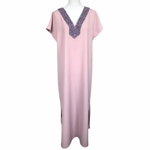 Crepe Lycra Pink Kaftan FW20120