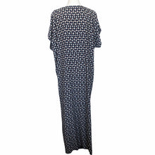 Load image into Gallery viewer, Navy Geometric Pattern Kaftan FW20280
