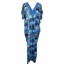 Load image into Gallery viewer, Blue Denim Print Kaftan FW20290
