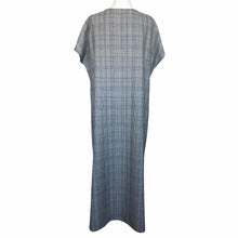 Load image into Gallery viewer, Grey Checkered Print Kaftan FW20310
