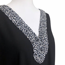 Load image into Gallery viewer, Black Georgette Kaftan FW20430
