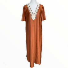 Load image into Gallery viewer, Burnt Faux Leather Kaftan FW20350
