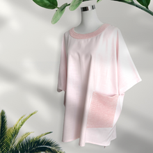 Load image into Gallery viewer, Oversized baby pink tunic
